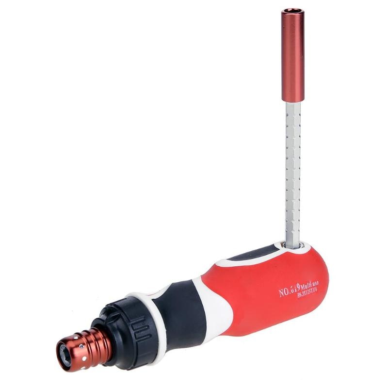 Telescopic Screw Extension Rod Replaceable Screw Head Handle Screwdriver Magnetic Screw Driver Repair Screwdrivers Kit